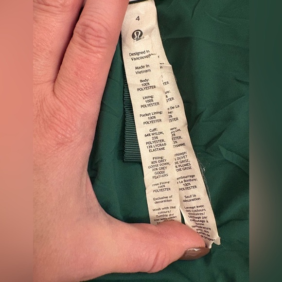 Lululemon Wunder Puff Goose Down Jacket - Picture 11 of 15